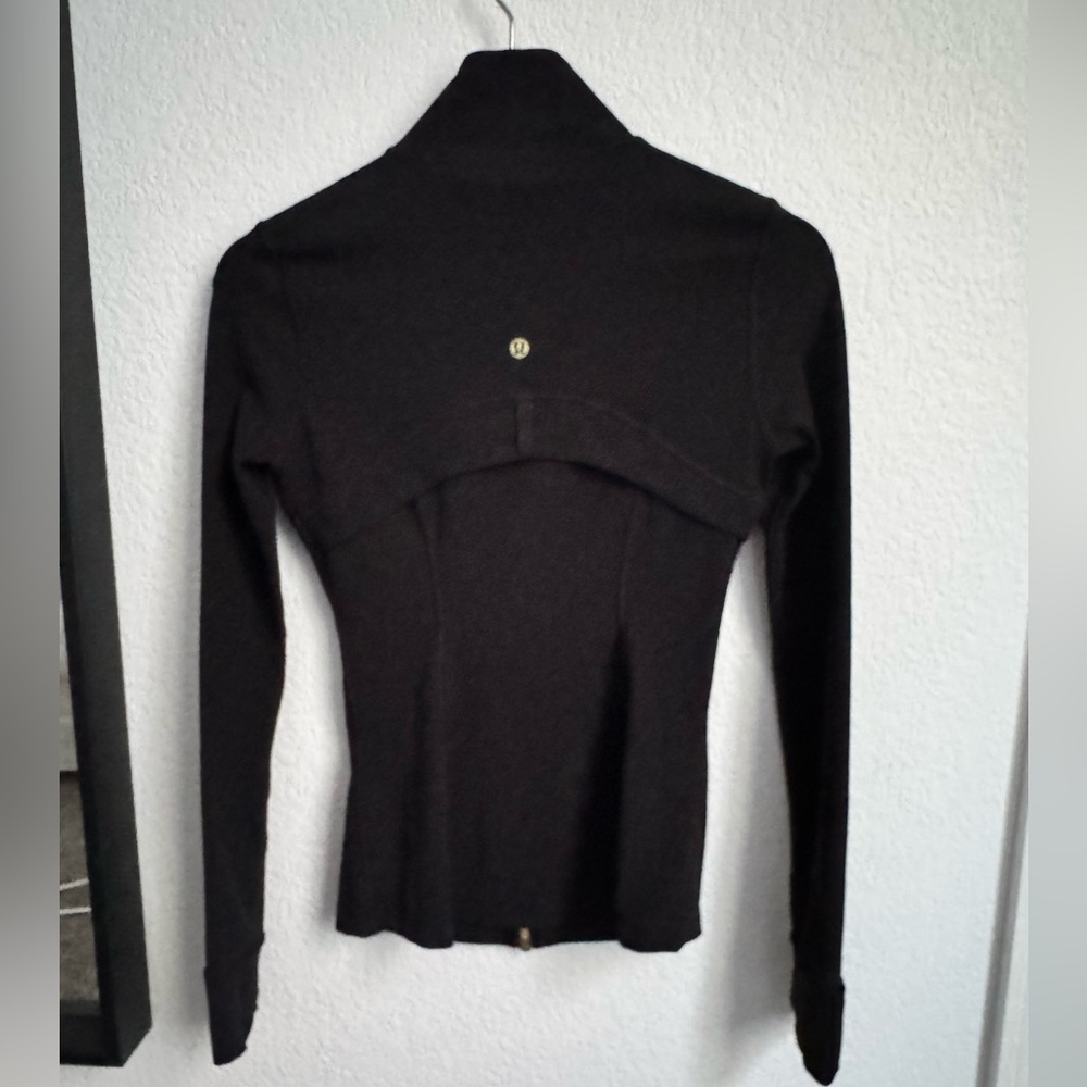 Lululemon Define Nulu Women's Black Zip-Front Performance Jacket - Size 4 - Picture 3 of 7